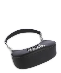 Prism Schultertasche Lederimitat schwarz