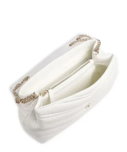 Privilege Schultertasche Lederimitat weiß