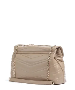 Privilege Schultertasche Lederimitat beige