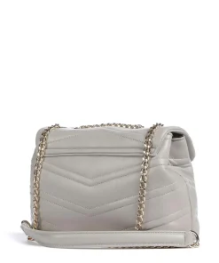 Privilege Schultertasche Lederimitat hellgrau