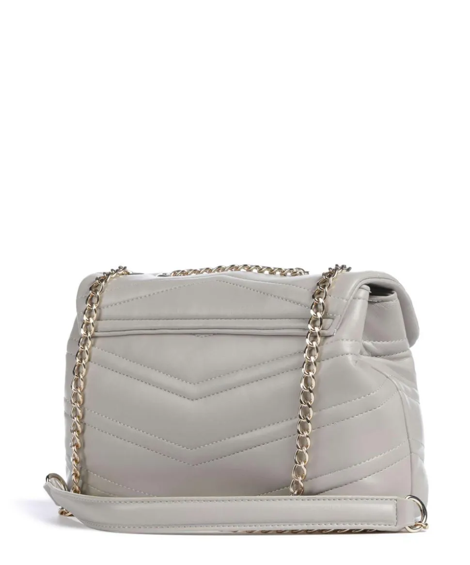 Privilege Schultertasche Lederimitat hellgrau