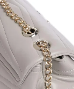 Privilege Schultertasche Lederimitat hellgrau