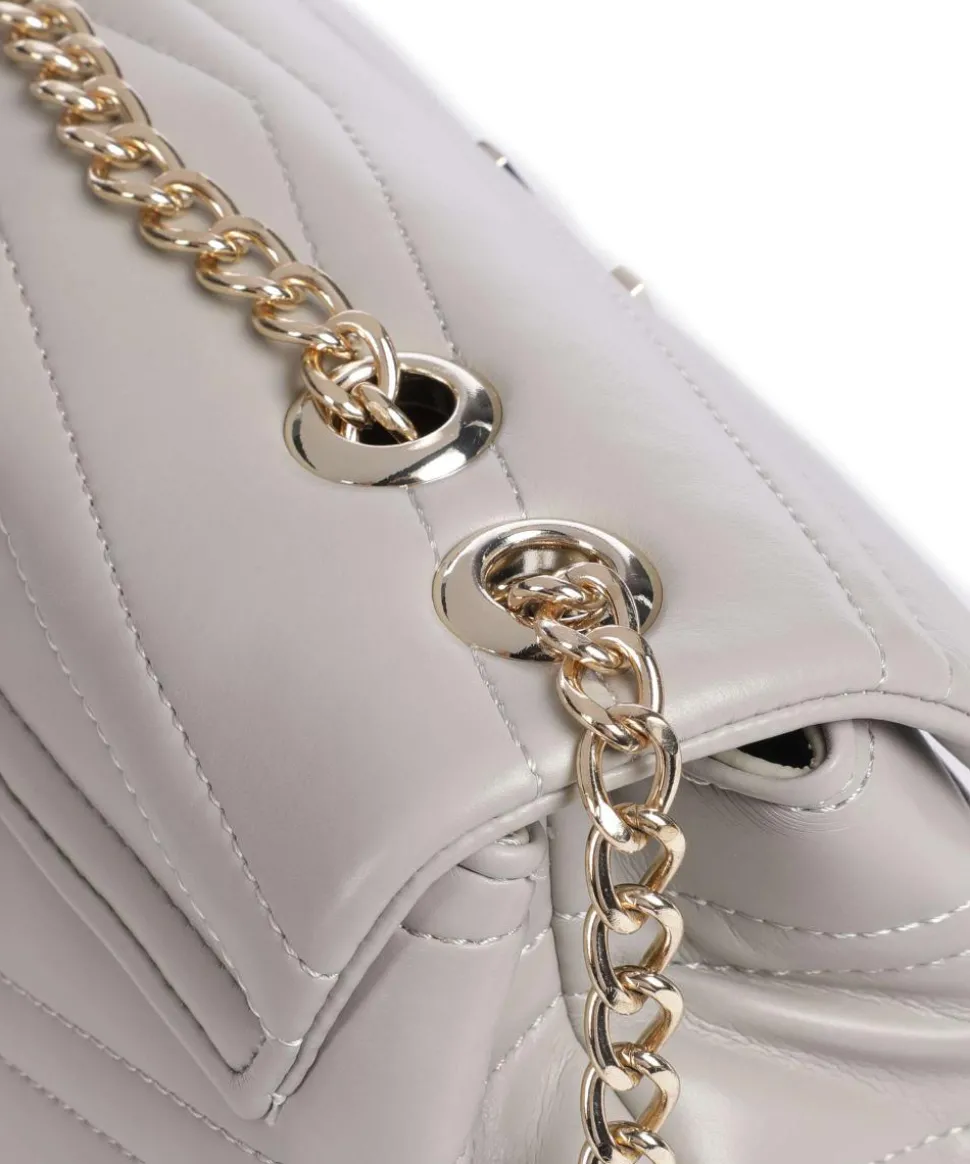 Privilege Schultertasche Lederimitat hellgrau