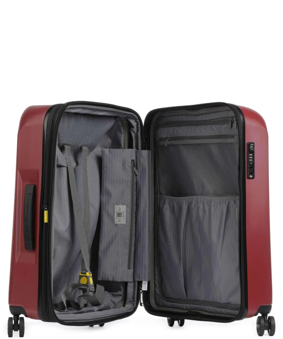 Promenade Hard 2.0 4-Rollen Trolley bordeaux 66 cm