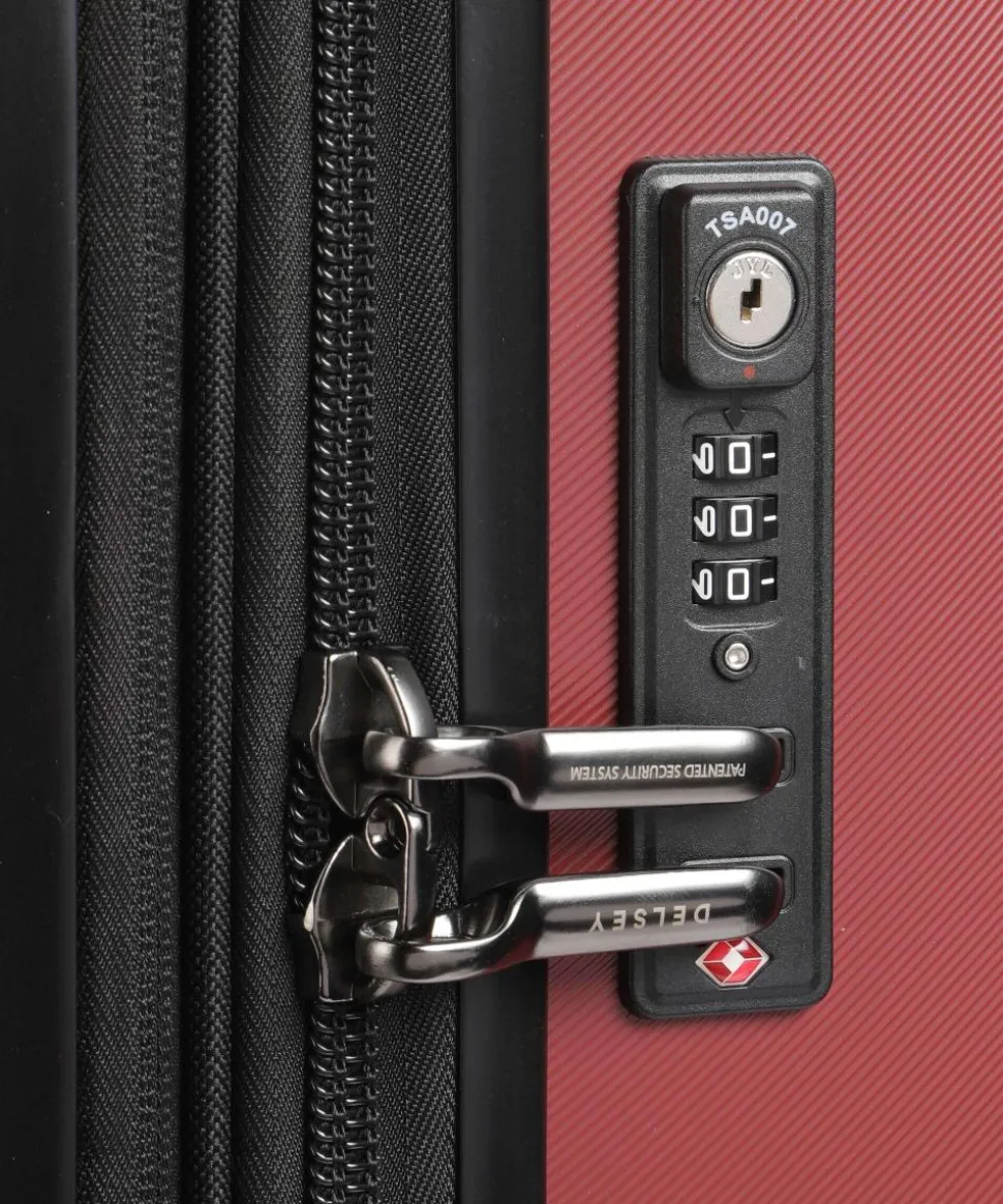 Promenade Hard 2.0 4-Rollen Trolley bordeaux 76 cm