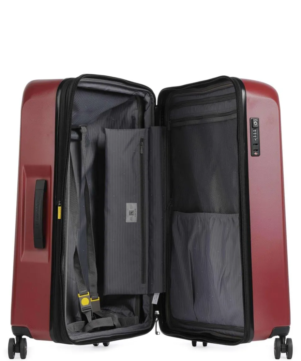 Promenade Hard 2.0 4-Rollen Trolley bordeaux 76 cm