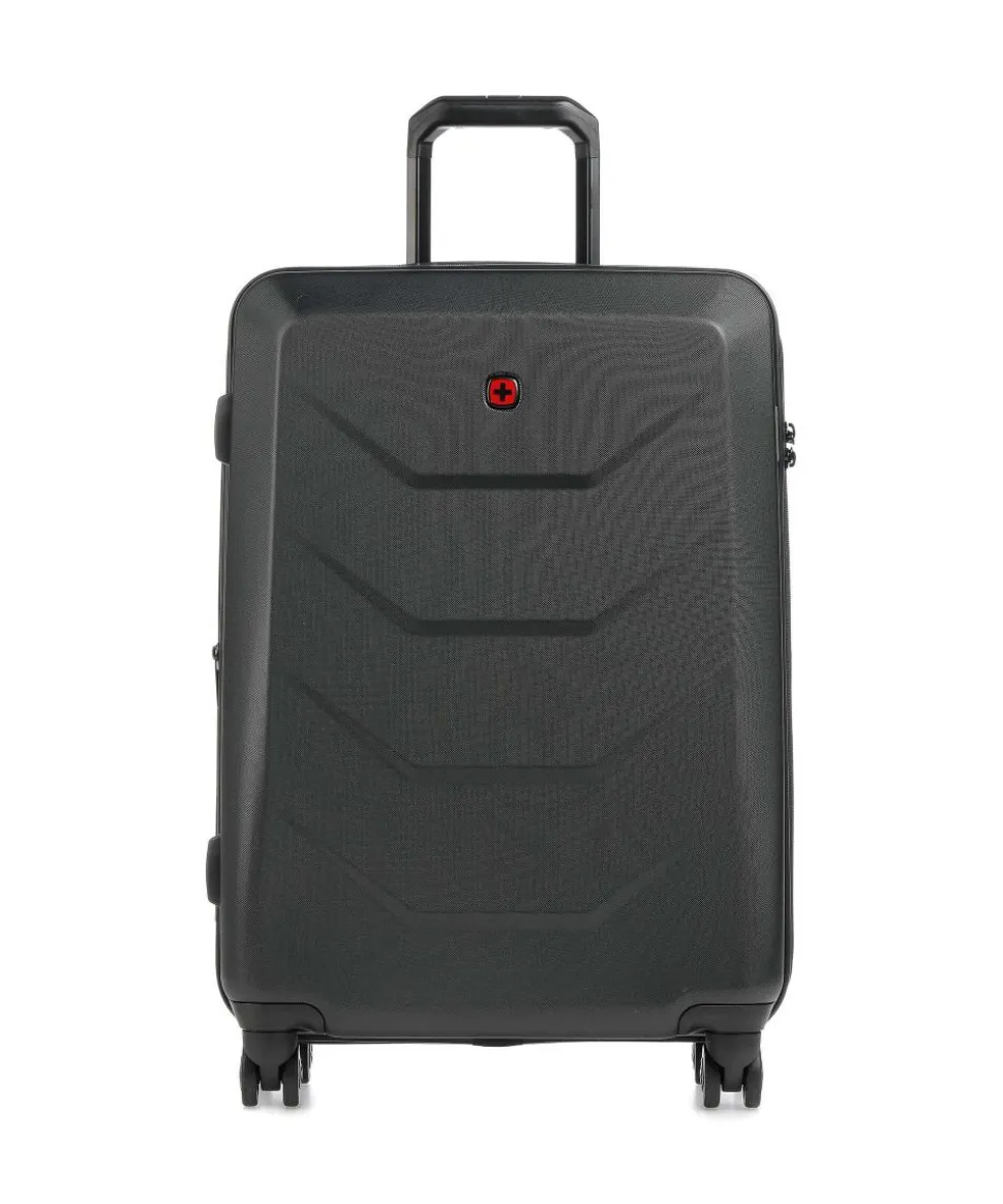 Prymo Medium 4-Rollen Trolley schwarz 65 cm