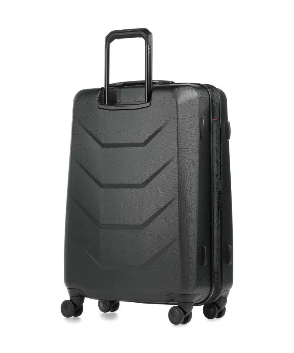 Prymo Medium 4-Rollen Trolley schwarz 65 cm