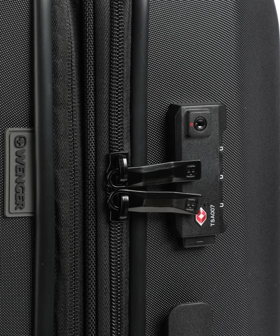 Prymo Medium 4-Rollen Trolley schwarz 65 cm