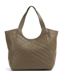 Puzzle Shopper fein genarbtes Rindsleder olivgrün