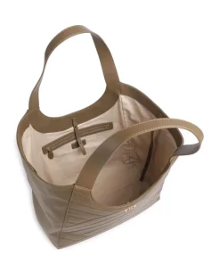 Puzzle Shopper fein genarbtes Rindsleder olivgrün