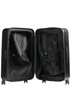 Quadrix 4-Rollen Trolley schwarz 68 cm