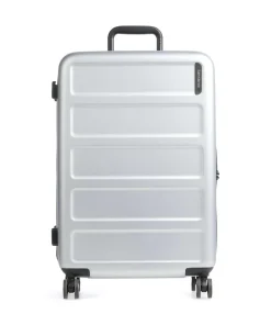 Quadrix 4-Rollen Trolley silber 75 cm