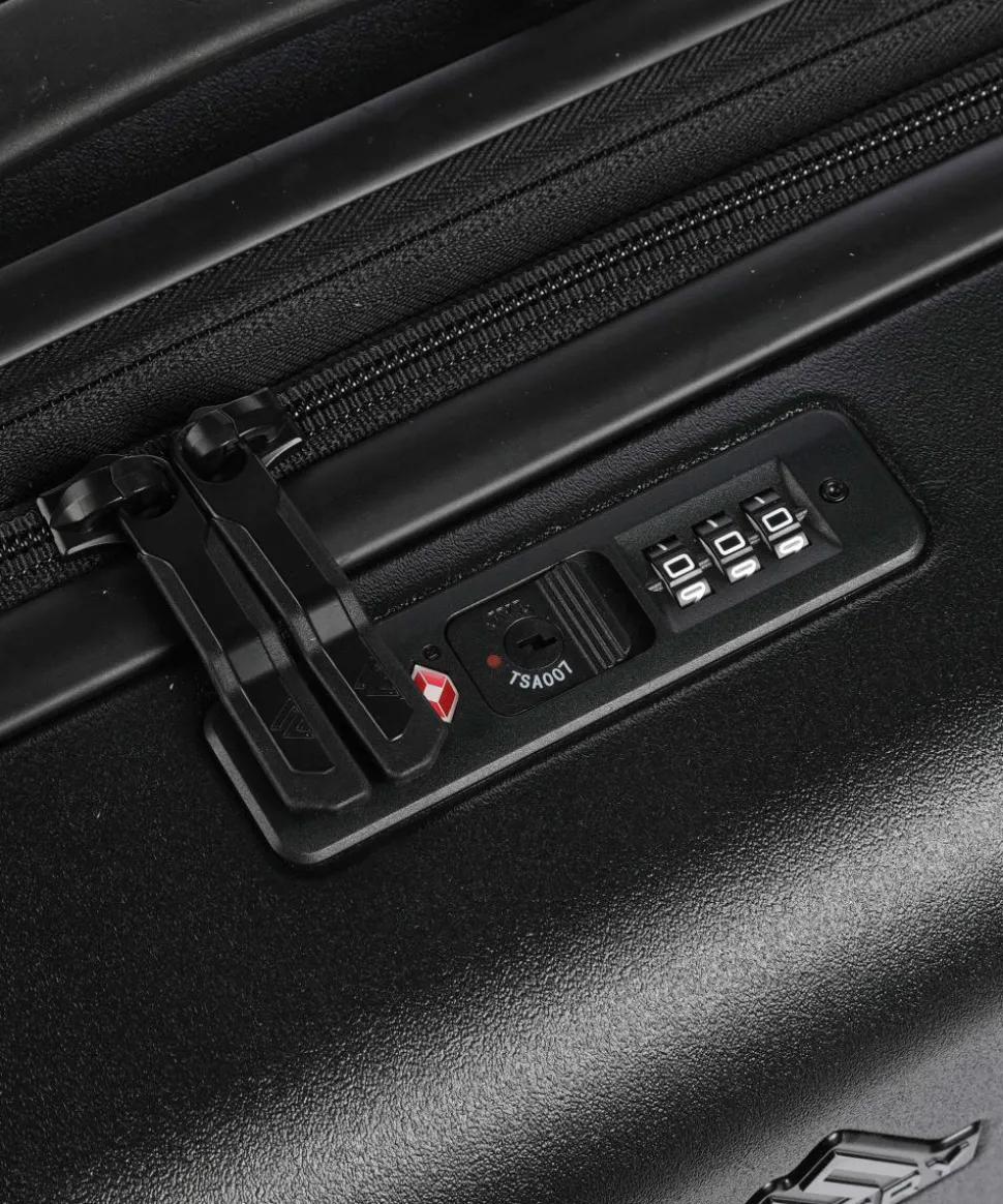 Quadro Pro 4-Rollen Trolley schwarz 55 cm