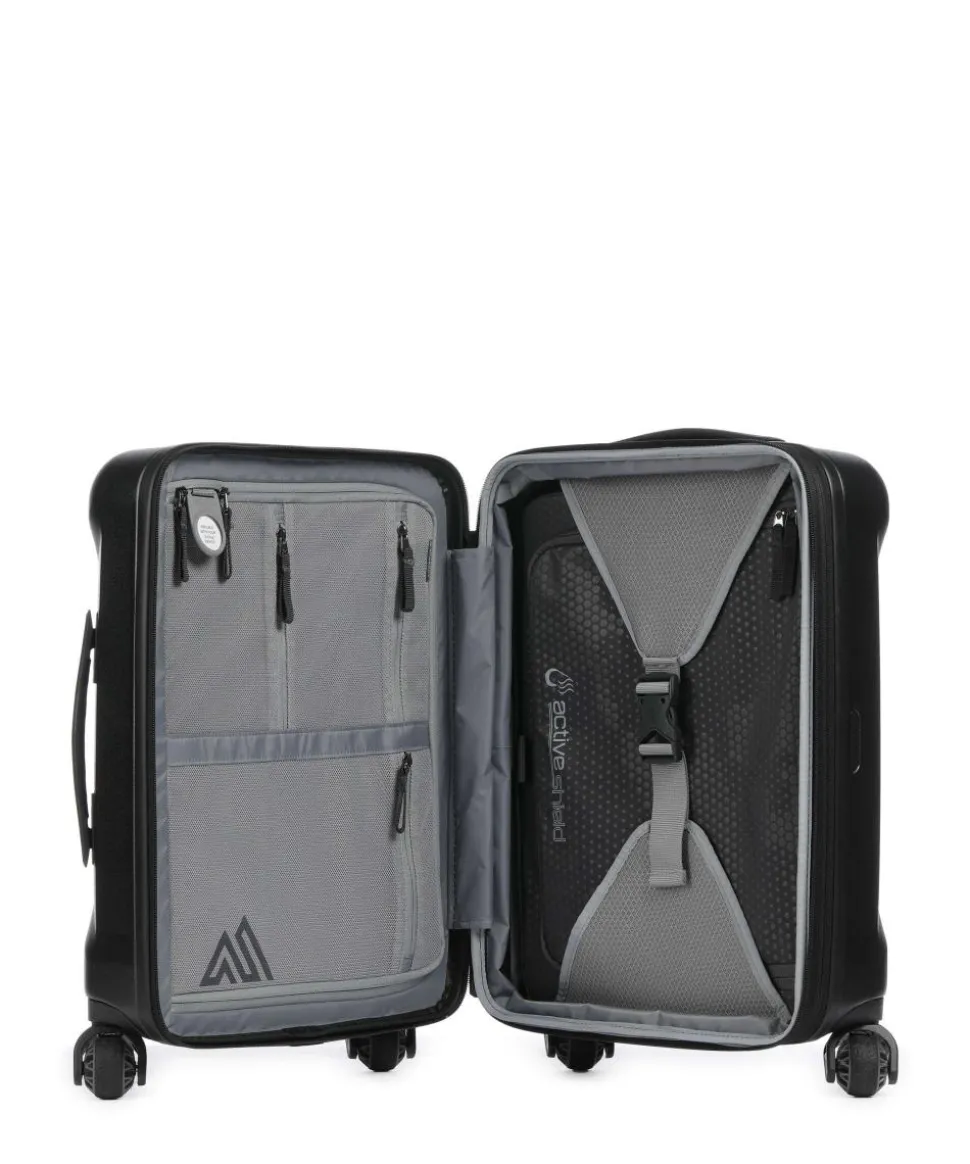 Quadro Pro 4-Rollen Trolley schwarz 55 cm