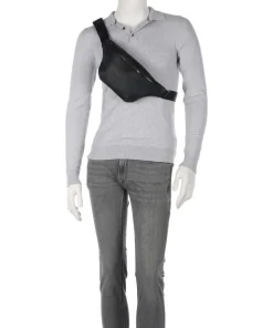 Quantic Gürteltasche Lederimitat schwarz