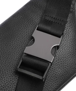 Quantic Gürteltasche Lederimitat schwarz