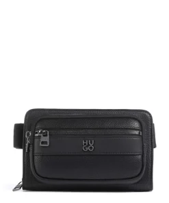 Quantic Gürteltasche Lederimitat schwarz