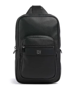 Quantic Slingbag Lederimitat schwarz