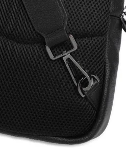 Quantic Slingbag Lederimitat schwarz