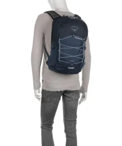 Quasar Rucksack 16″ recyceltes Nylon schwarz