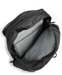 Quasar Rucksack 16″ recyceltes Nylon schwarz