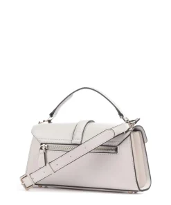 Queensland Handtasche Lederimitat weiß