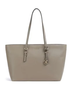 Quinn Large Shopper fein genarbtes Rindsleder taupe