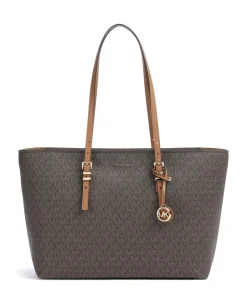 Quinn Large Shopper Lederimitat dunkelbraun