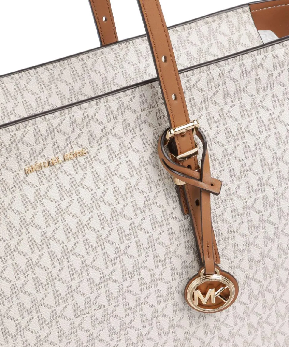 Quinn Large Shopper Lederimitat creme