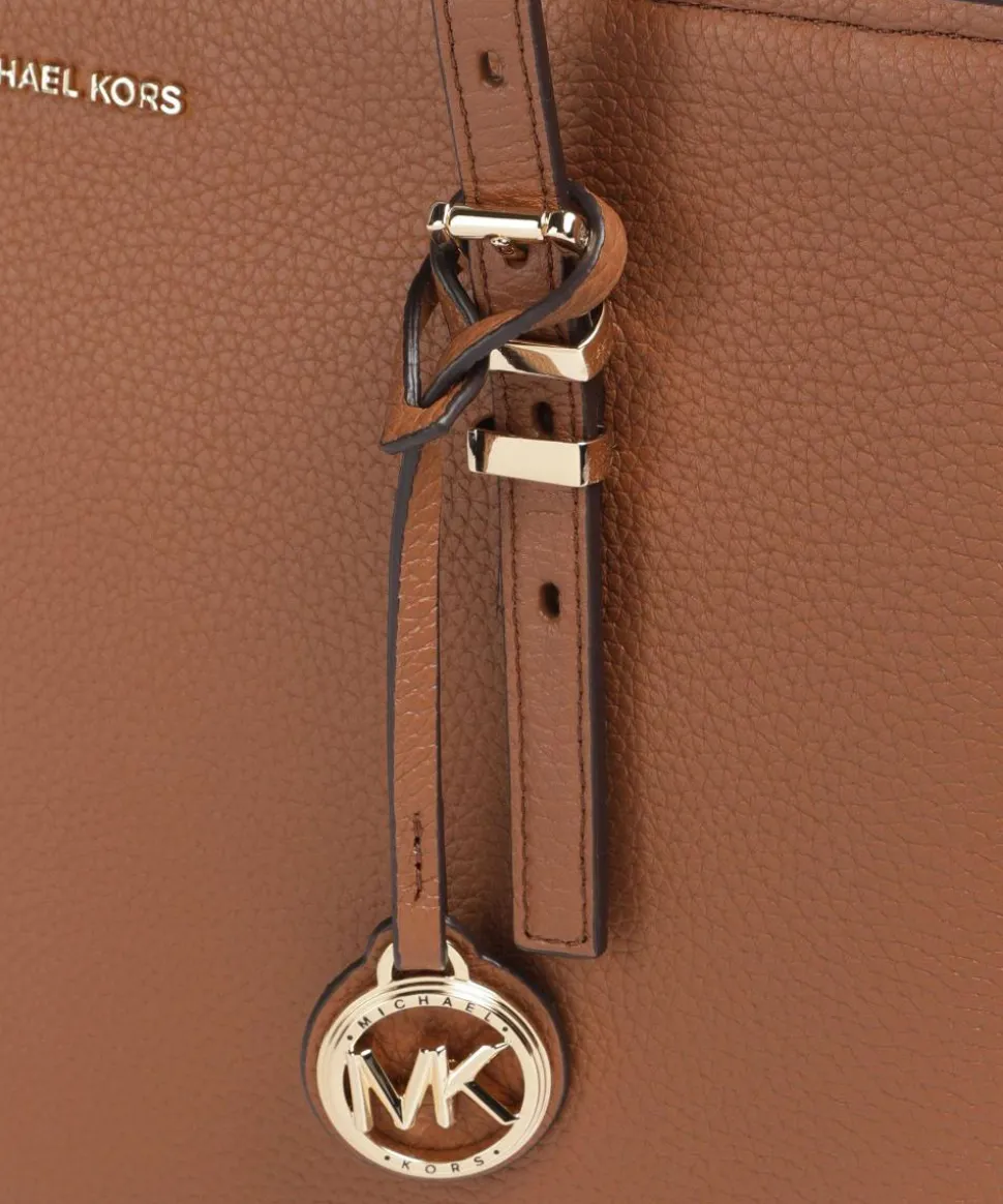 Quinn Medium Shopper fein genarbtes Rindsleder braun