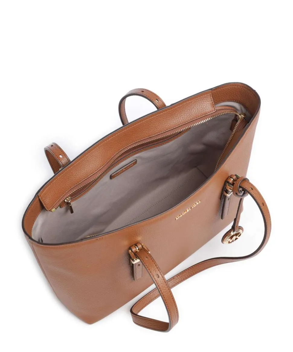 Quinn Medium Shopper fein genarbtes Rindsleder braun