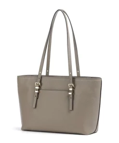 Quinn Medium Shopper fein genarbtes Rindsleder taupe