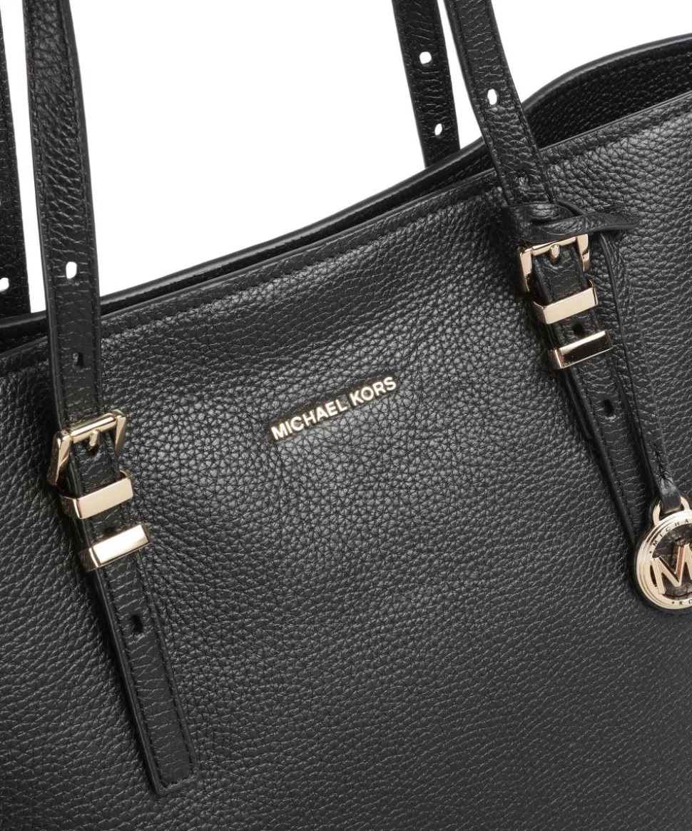 Quinn Shopper genarbtes Rindsleder schwarz