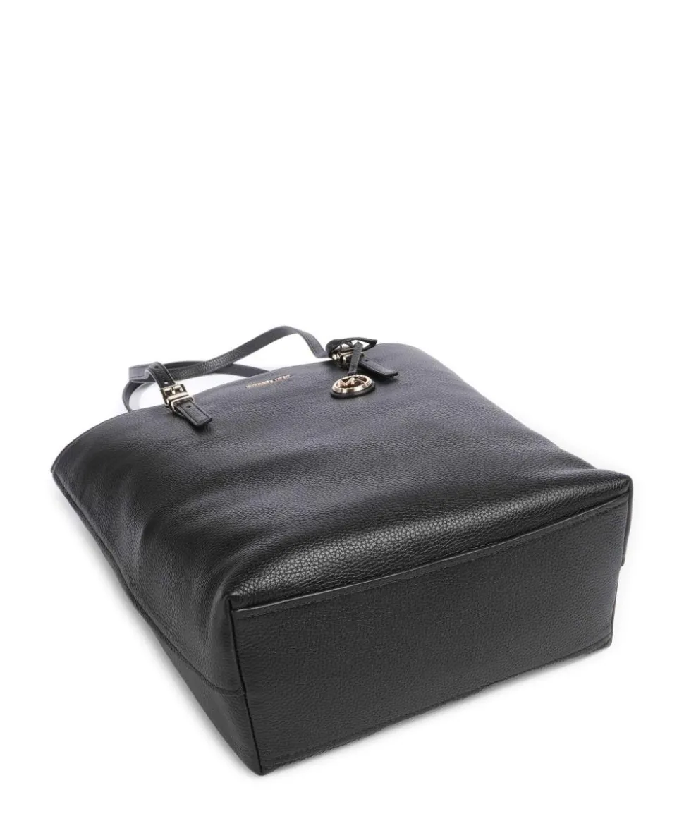 Quinn Shopper genarbtes Rindsleder schwarz