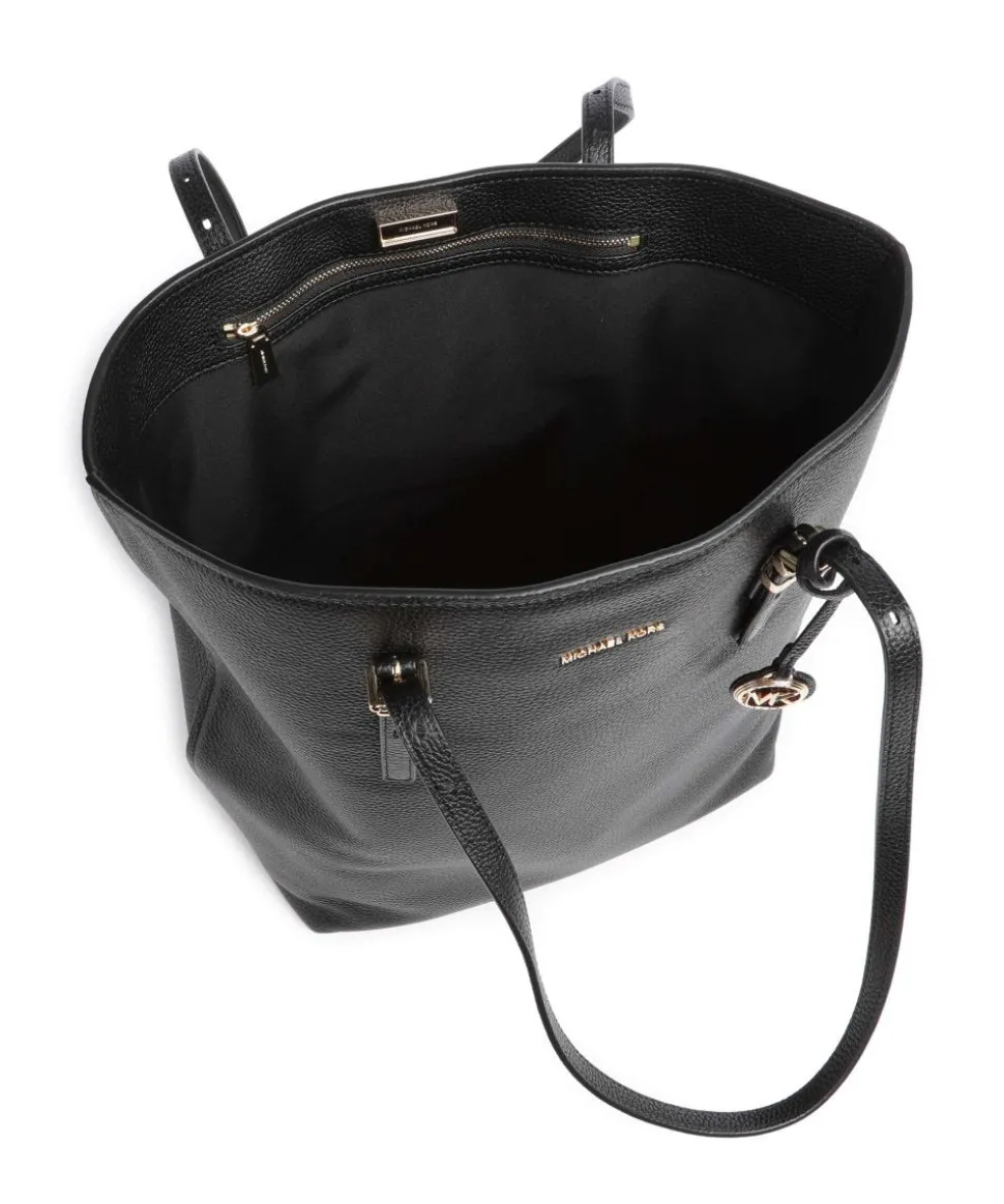 Quinn Shopper genarbtes Rindsleder schwarz