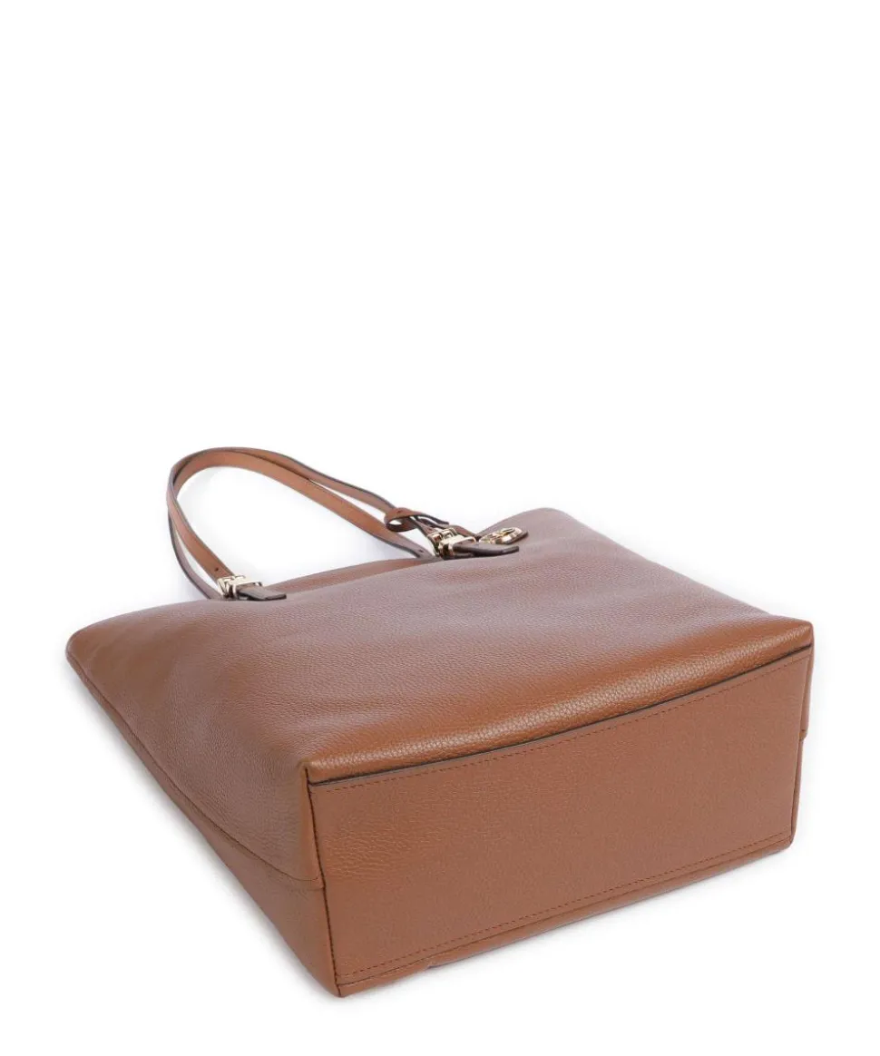 Quinn Shopper genarbtes Rindsleder braun