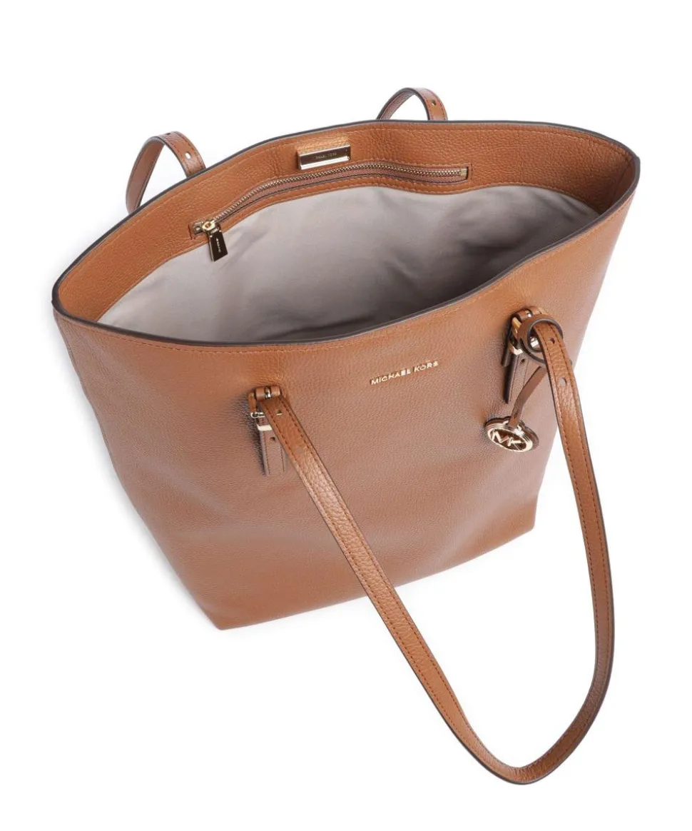 Quinn Shopper genarbtes Rindsleder braun