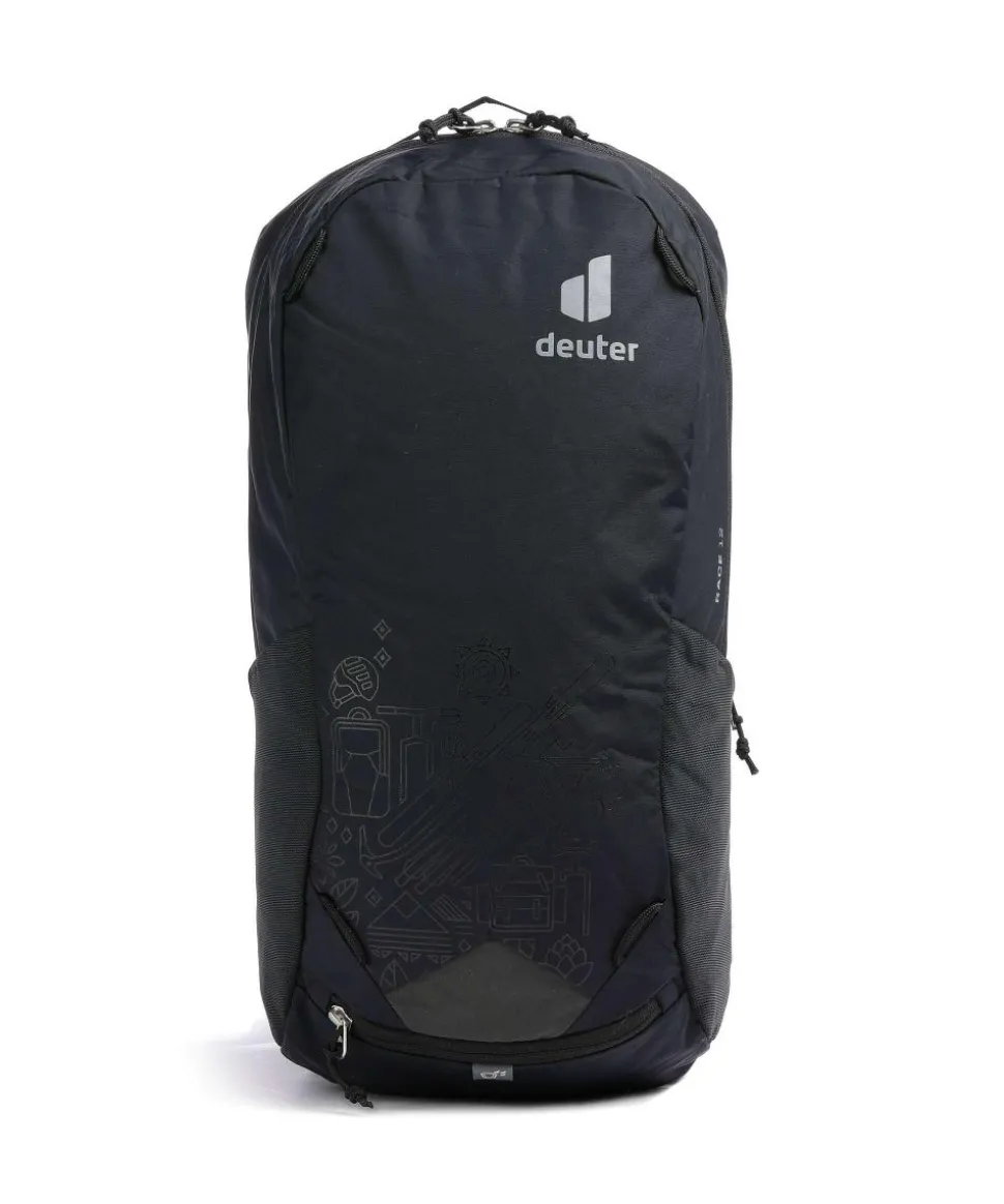 Race 12 Rucksack recyceltes Polyester schwarz