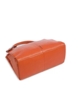 Radiant Raeven Handtasche genarbtes Rindsleder orange