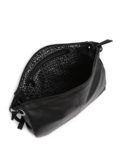 Radiant Raeven Schultertasche genarbtes Rindsleder schwarz