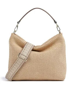 Raffia Kaia Beuteltasche Bast natur