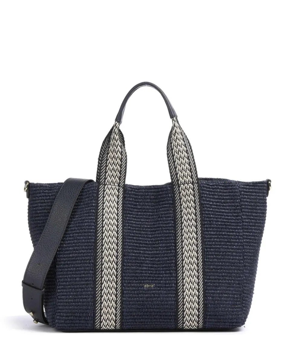 Raffia Kaia Shopper Bast navy