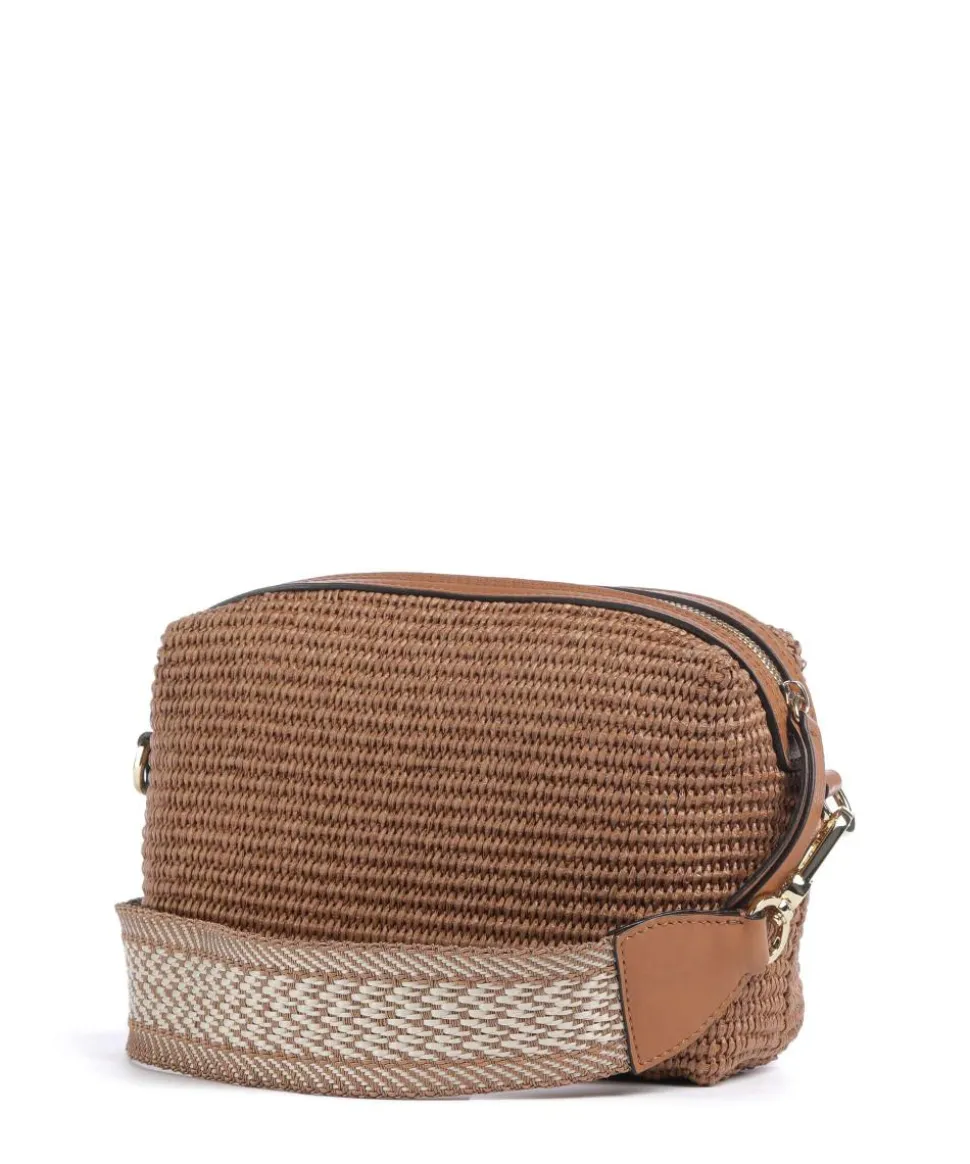 Raffia Kaia Umhängetasche Bast braun