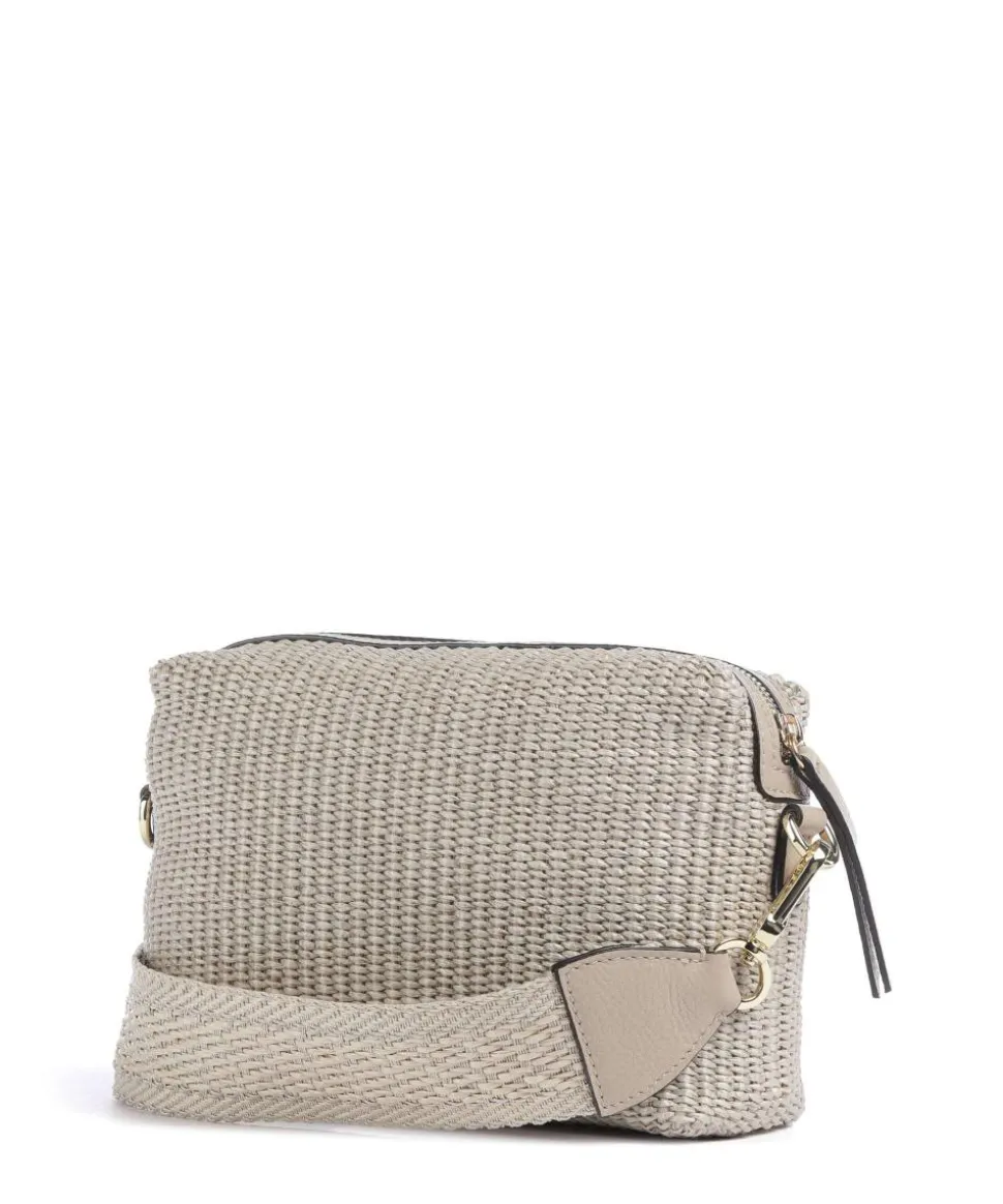 Raffia Kaia Umhängetasche Bast beige