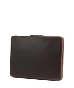 Ralph Laptophülle 14″ glattes Rindsleder dunkelbraun