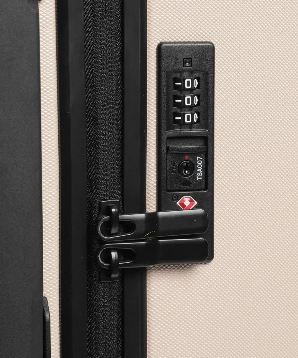 Ramverk L 4-Rollen Trolley beige 80 cm