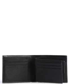 Raphael Geldbörse genarbtes Leder schwarz