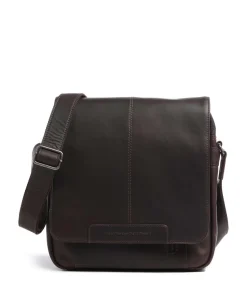 Raphael Schultertasche Pull-Up Rindsleder dunkelbraun