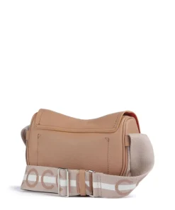 Raquel Umhängetasche genarbtes Leder hellbraun